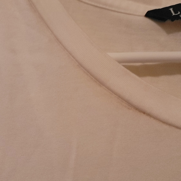 NWT Ralph Lauren Red Pink Paisley Print T-shirt Dress Size L - Picture 8 of 8